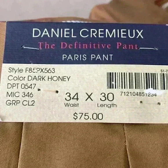 Daniel Cremieux pants NWT - Picture 5 of 5